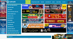 Desktop Screenshot of mybongda.com