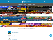 Tablet Screenshot of mybongda.com